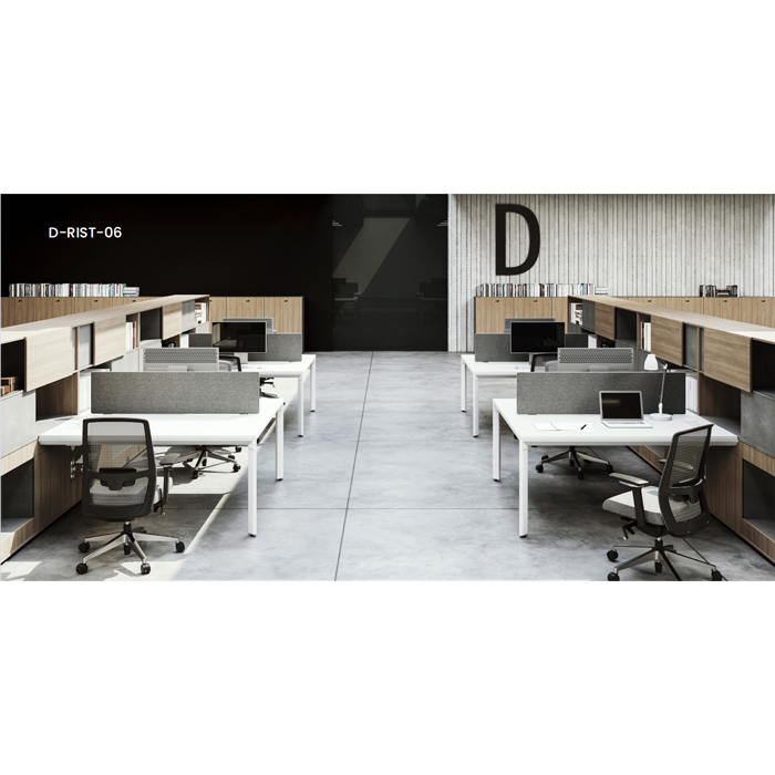 D 职员桌06  D-RIST-06